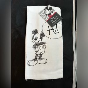 Minnie and Mickey Disney Kitchen Towel and Oven Mitts